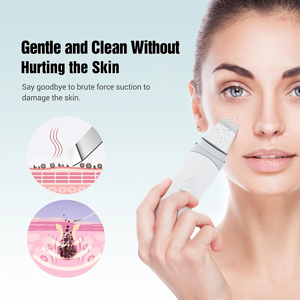 Kalicy 3-in-1 Ultrasonic Skin Care Device Cleanse & Lift packaging and branding