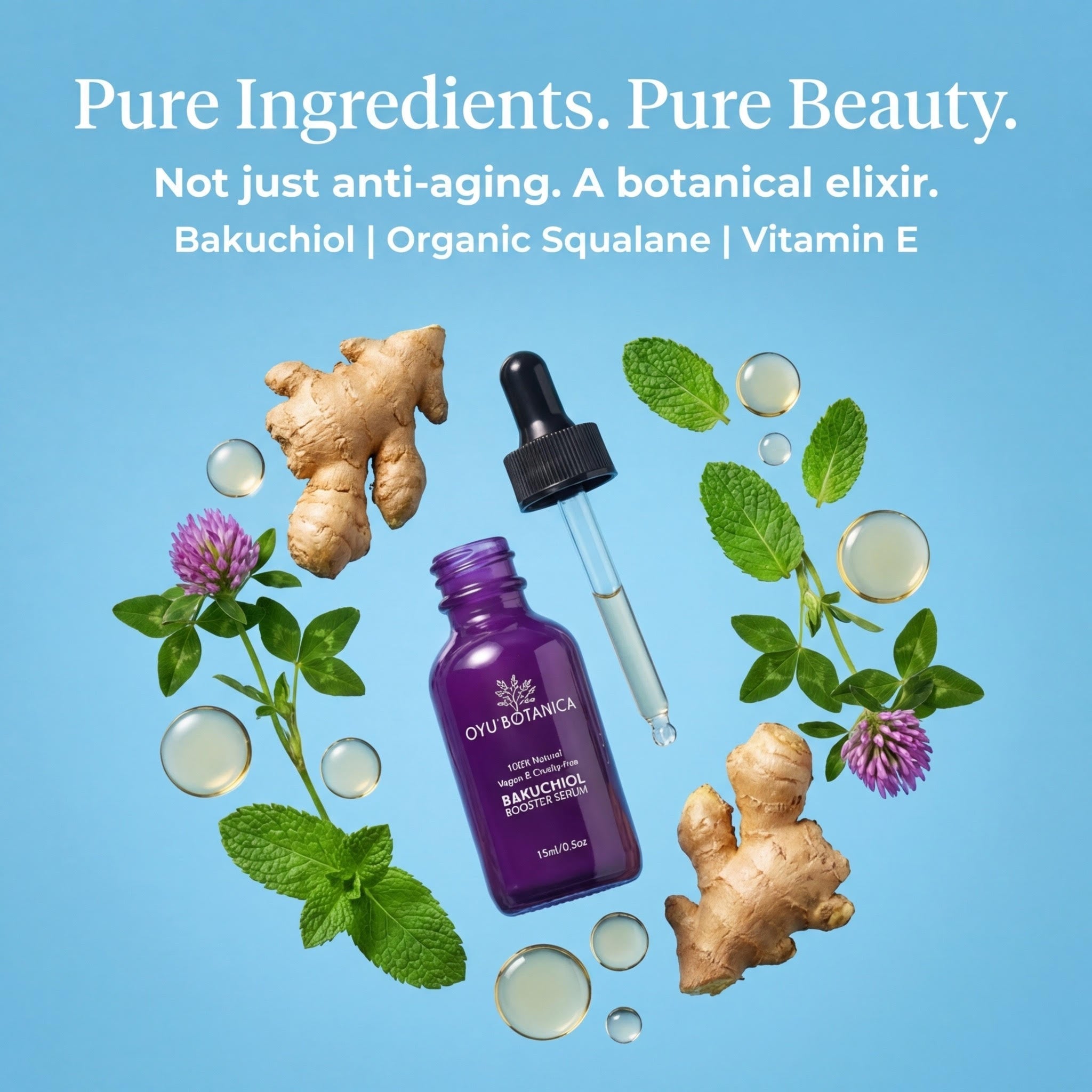 Oyu Botanica Bakuchiol Firming Serum how-to-apply step